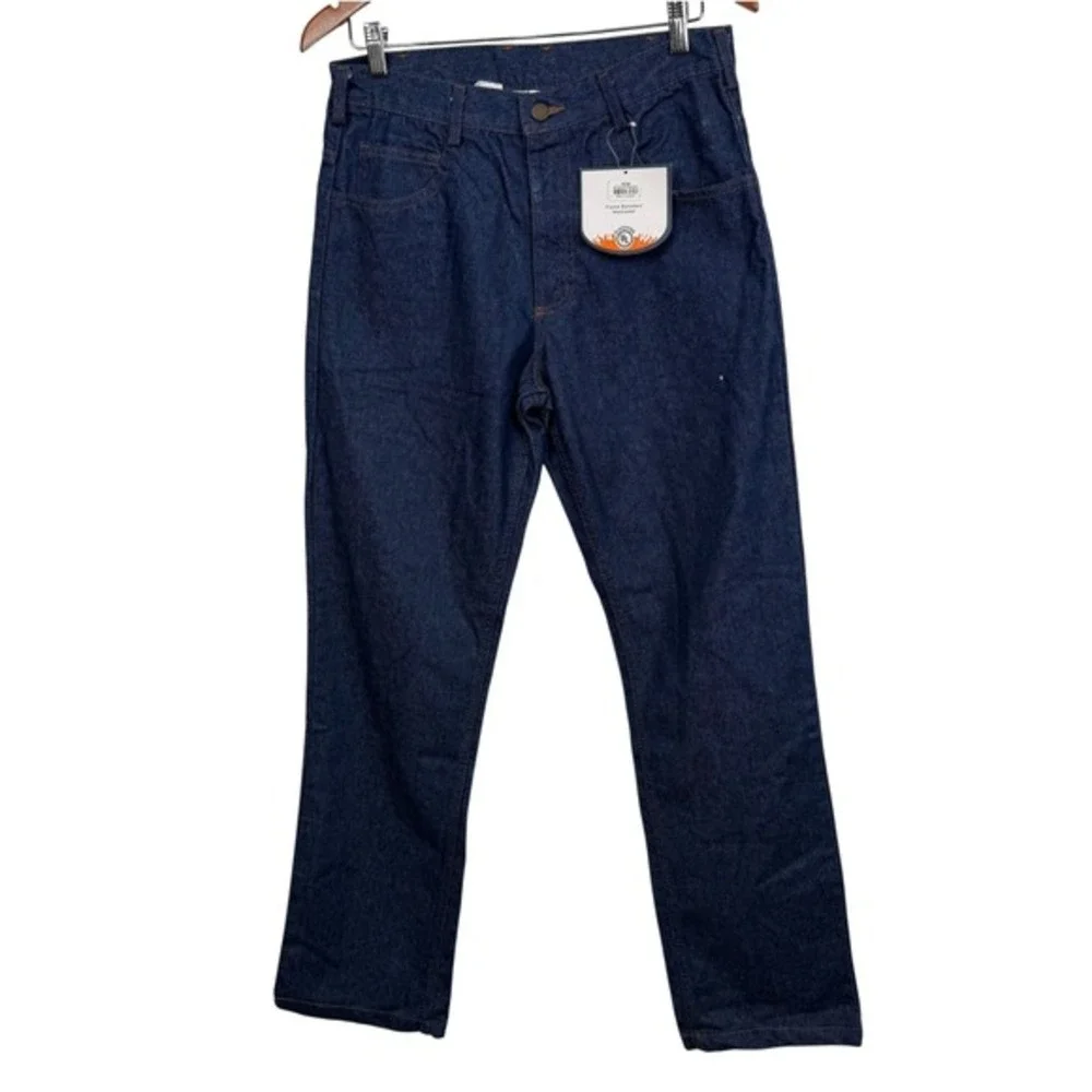 Rasco FR Flame Resistant Classic Fit Blue Denim Jeans FR4622‎ Mens 30x30 NWT
